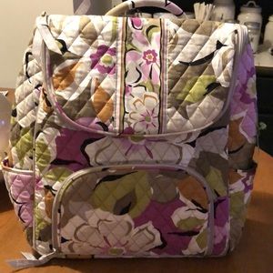 New!! W tags Vera Bradley back pack